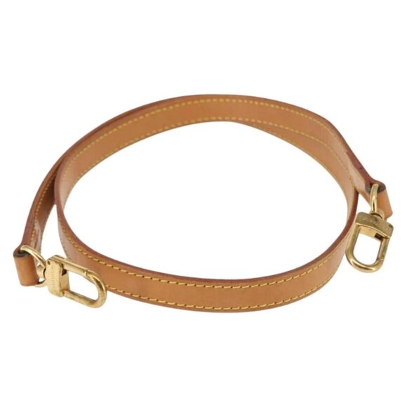 LOUIS VUITTON Shoulder Strap Leather 39.4"" Beige LV - Picture 2 of 8
